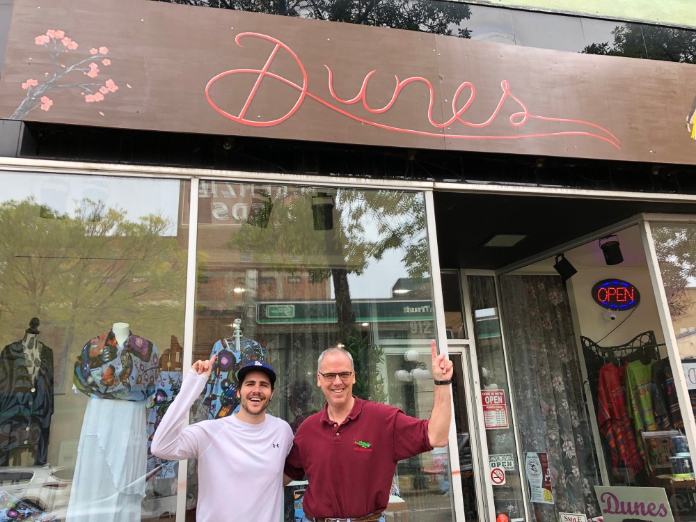 Submitted
Panayioti Yannitsos (left) spent the summer of 2019 working on editing his documentary 