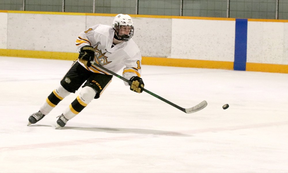 Perry Bergson/The Brandon Sun
Brandon Wheat Kings forward Clarke Caswell (11) is widely considered to be a first-round talent when the Western Hockey League hold its draft on Dec. 9. He is shown in action at the Sportsplex against the Winnipeg Wild in the Manitoba U18 AAA Hockey League.