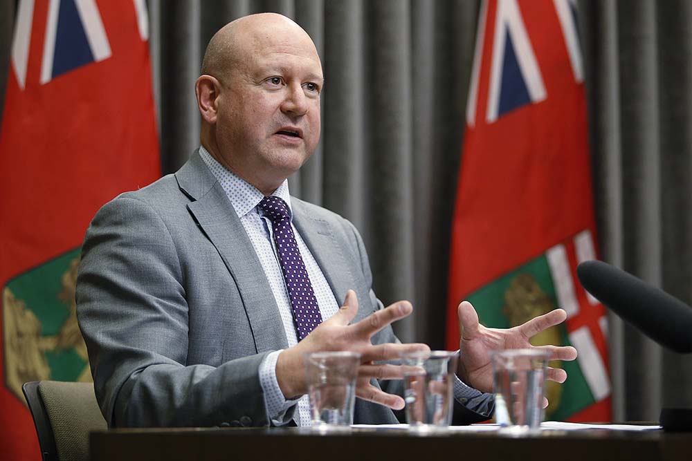 JOHN WOODS / WINNIPEG FREE PRESS
Chief provincial public health officer Dr. Brent Roussin.
