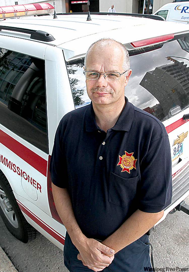 JOE BRYKSA / WINNIPEG FREE PRESS
Acting fire commissioner David Schafer: 'dedicated'