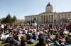 KEN GIGLIOTTI / WINNIPEG FREE PRESS
Hundreds of people lit up all manner of marijuana-related paraphernalia at the Manitoba Legislature at 4:20 p.m. on the twentieth day of the fourth month -- known as '4/20' -- a worldwide celebration of marijuana and a protest against marijuana prohibition laws.