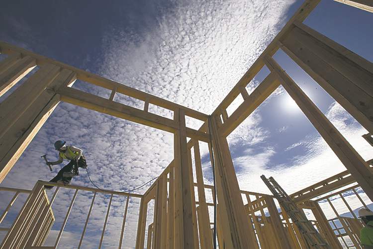CP
Gregory Bull / The Associated Press Archives
Winnipeg housing starts in March nearly doubled, thanks partly to warmer weather than in February.