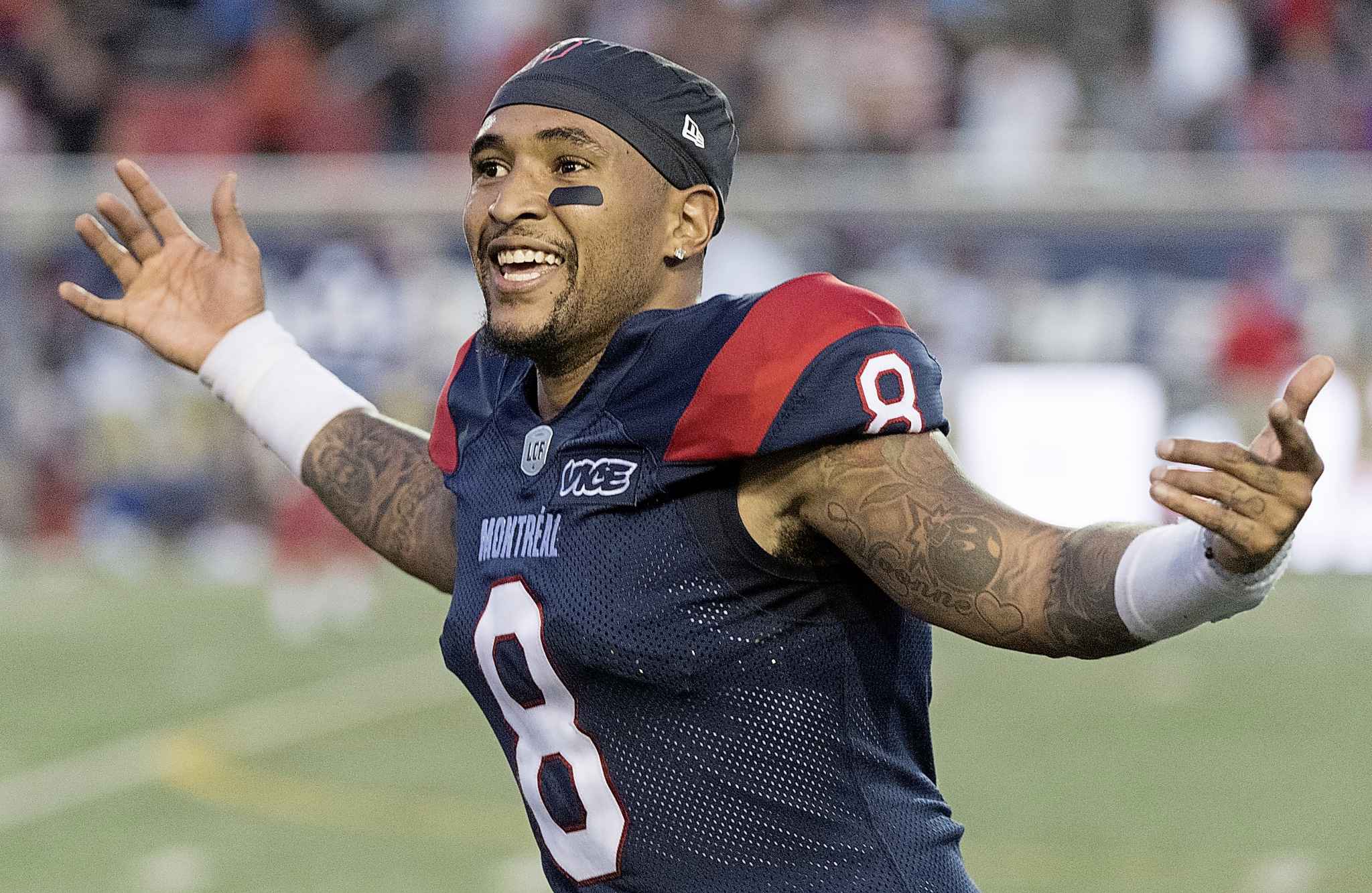 CFL suspends Adams one game for helmetswinging incident with Bighill