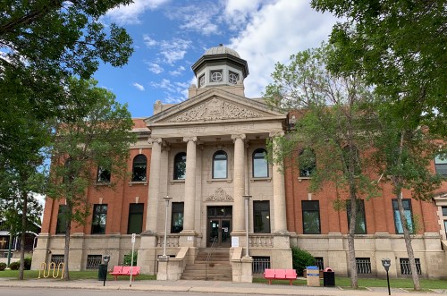 FILE/The Brandon Sun
The Brandon courthouse on Princess Avenue.