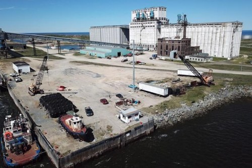 The Port of Churchill in Churchill, Manitoba is shown on Wednesday, July 4, 2018. While there is renewed talk of transporting Western oil through the port in Churchill, Manitoba, any such project is likely to run into opposition from environmentalists and some who live in the region. THE CANADIAN PRESS/John Woods