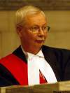 KEN GIGLIOTTI / WINNIPEG FREE PRESS
A Nov. 2009 file photo of Manitoba Judge Robert Dewar, who recently spared a convicted rapist jail time because the victim sent signals that 