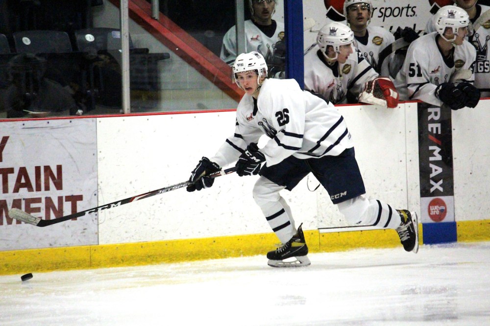 Lucas Punkari/The Brandon Sun
Dauphin Kings forward Brayden Dube is third in team scoring with 14 points in 11 games.