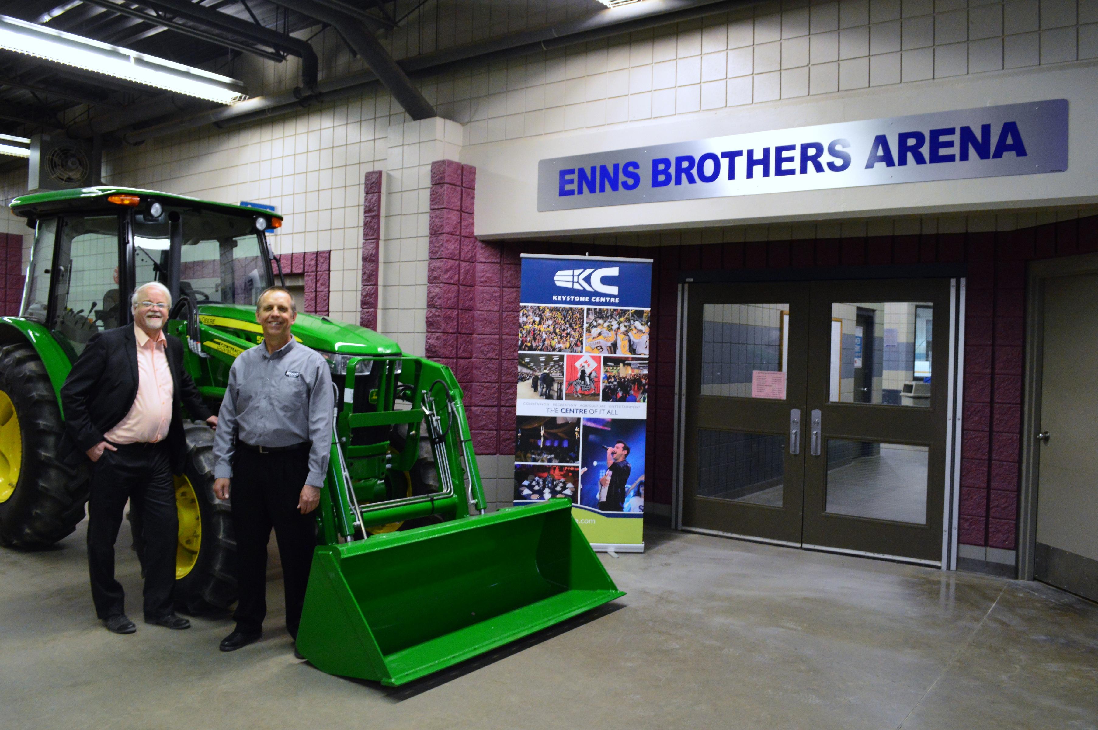 Enns Brothers Arena unveiled at Keystone Centre following fiveyear