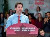 Prime Minister Justin Trudeau makes a funding announcement as he visits Common Good Solutions in Halifax on Tuesday, March 3, 2020. The firm works with non-profits, government departments and community groups to develop solutions related to social enterprises. THE CANADIAN PRESS/Andrew Vaughan