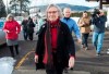 Minister of Crown-Indigenous Relations Carolyn Bennett and B.C. Indigenous Relations Minister Scott Fraser walk away after addressing the media in Smithers, B.C., Saturday, February 29, 2020. THE CANADIAN PRESS/Jonathan Hayward