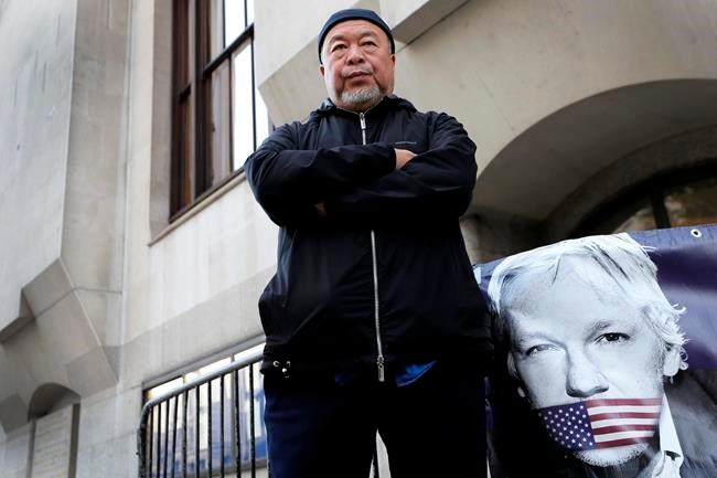 Dissident Ai Weiwei protests possible extradition of Assange – Brandon Sun