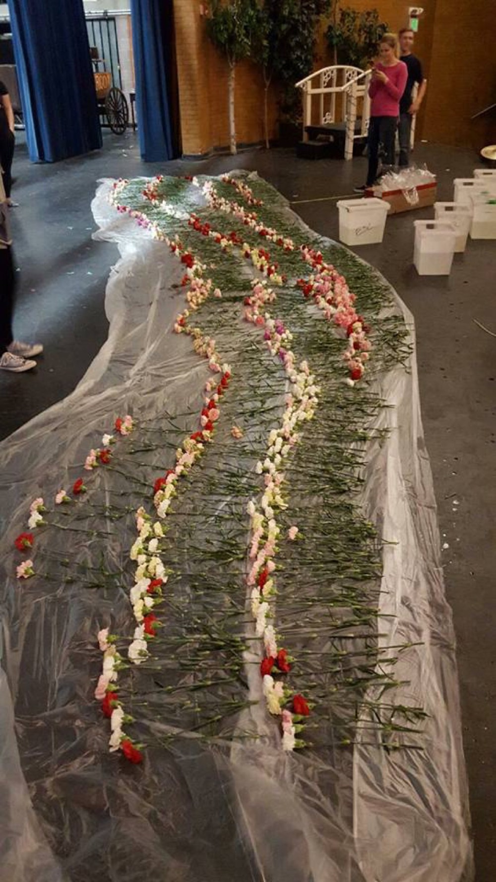 Submitted
Hayden Godfrey, a 17-year-old student at Sky View High School in Smithfield, Utah, handed out 900 carnations to all the girls in his class last Valentine's Day.