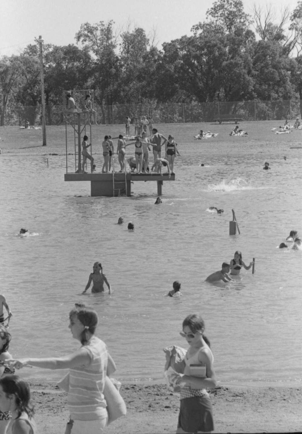 Families enjoy the lake at Curran Park in this undated Sun file photo. (File)