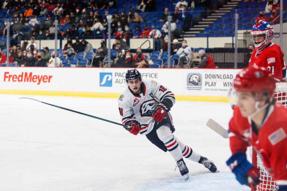 Photo courtesy Portland Winterhawks
Tyson Kozak of Souris is a former Southwest Cougar.