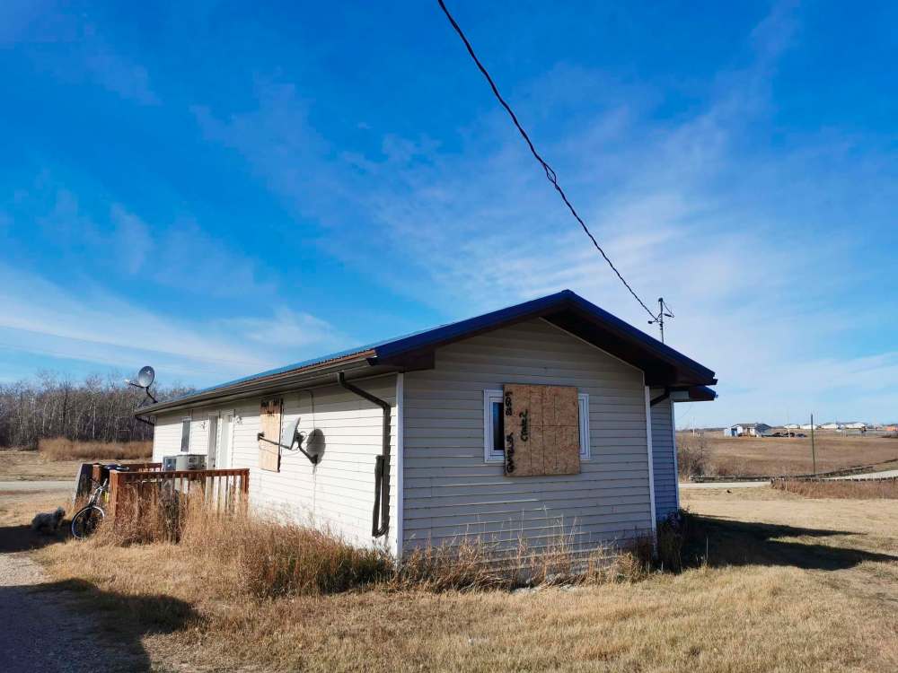 Sean Ledoux and Lisa Marie Ledoux’s duplex at Gambler First Nation.