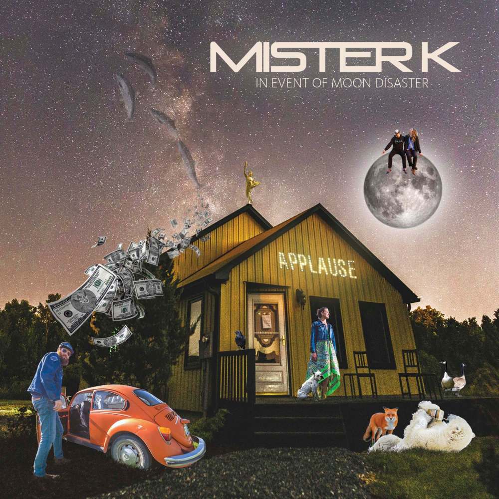 The artwork for Mister K’s debut album “In Event of Moon Disaster,” which was officially released on Tuesday. (Submitted)