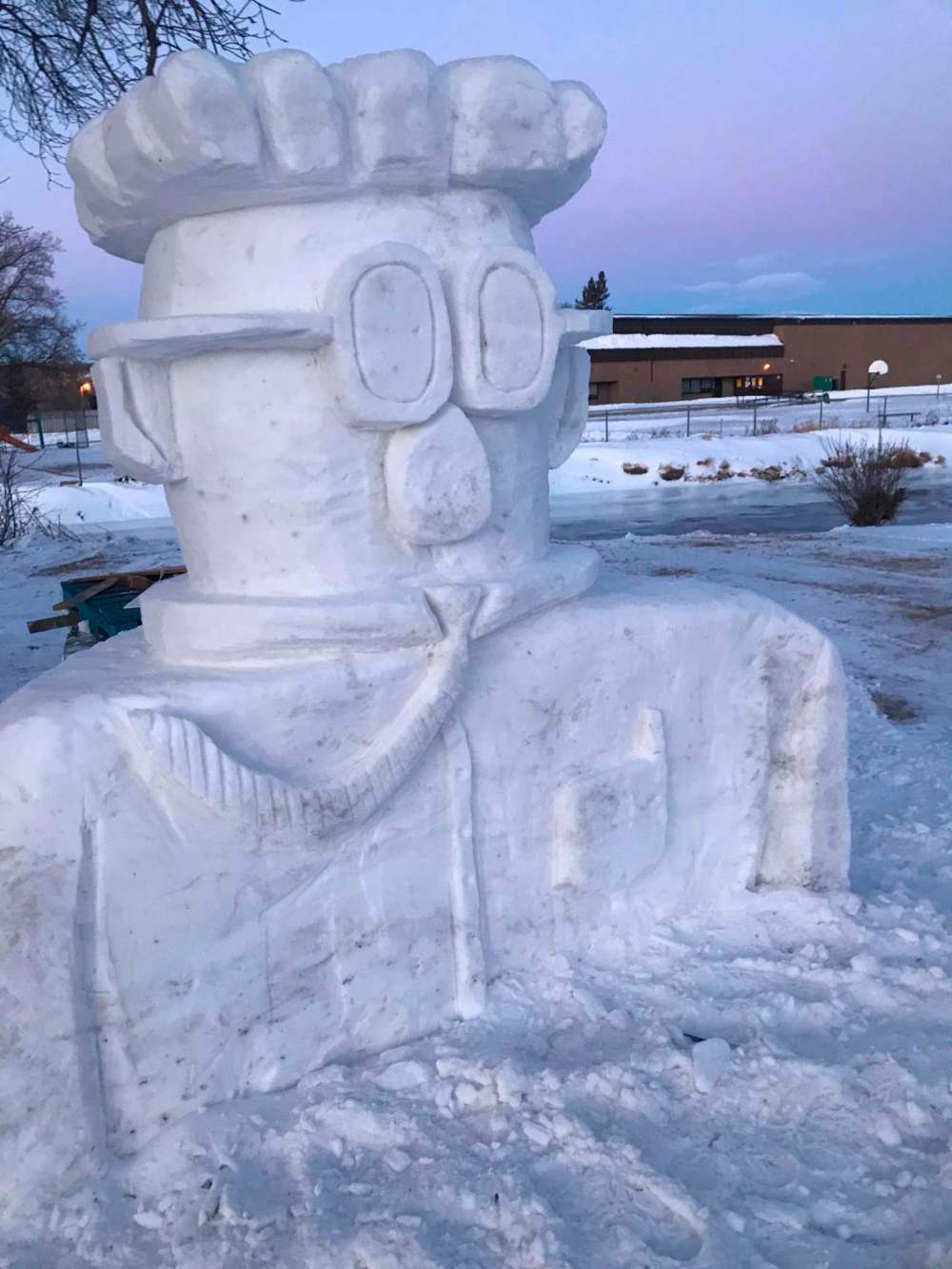 Snow sculptures a sight to see in Minnedosa Brandon Sun