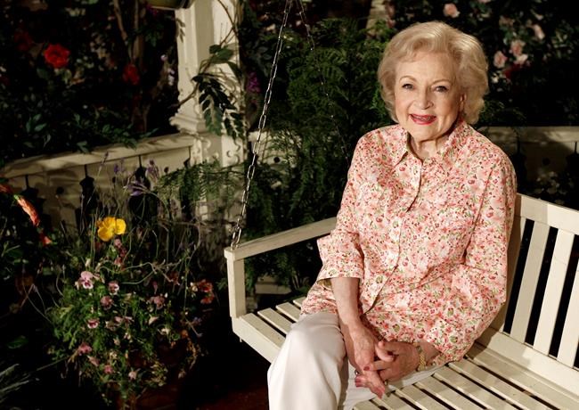 FILE - Actress Betty White poses for a portrait in Los Angeles on June 9, 2010. White will turn 99 on Sunday, Jan. 17. (AP Photo/Matt Sayles, File)