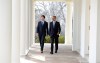 Prime Minister Justin Trudeau (left) and U.S. President Barack Obama arrive for a joint news conference in the Rose Garden at the White House in Washington, D.C. on Thursday, March 10, 2016. THE CANADIAN PRESS/Paul Chiasson