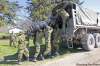 MIKE DEAL / WINNIPEG FREE PRESS
Soldiers from the Lord Strathcona's Horse Sqn. based out of Edmonton load an aqua dam into a truck close to the Hoop and Holler bend of the Assiniboine River.