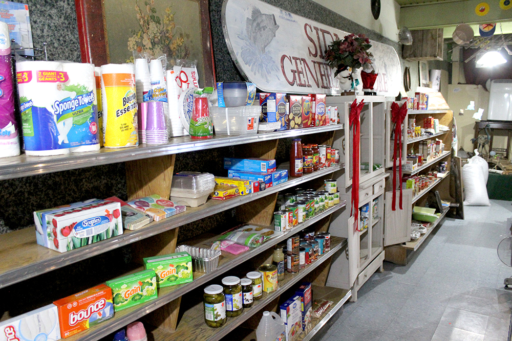 Just some of the items on display at the Sidney General Store on Dec. 31, 2019, two days before a new owner took over day-to-day operations. (Kyle Darbyson/The Brandon Sun)