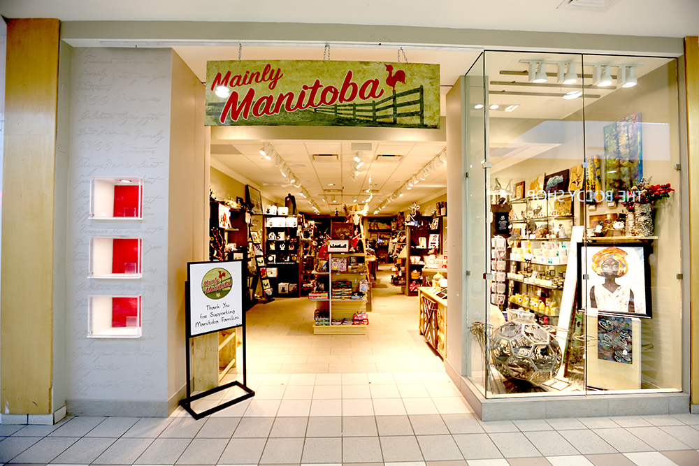 Mainly Manitoba is located in Shoppers Mall, across the hallway from The Body Shop. (Colin Slark/The Brandon Sun)