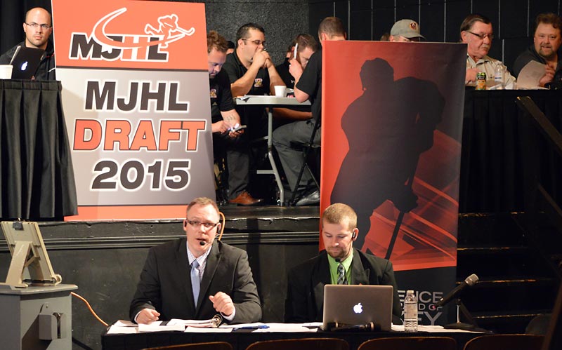 Submitted
Neepawa’s NACTV will continue to air live events like the 2015 Manitoba Junior Hockey League draft after a new management group stepped up to run the channel.