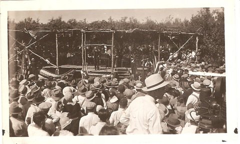 International Peace Garden
Crowds take in some of the proceedings during the International Peace Garden's official opening, on July 14, 1932.