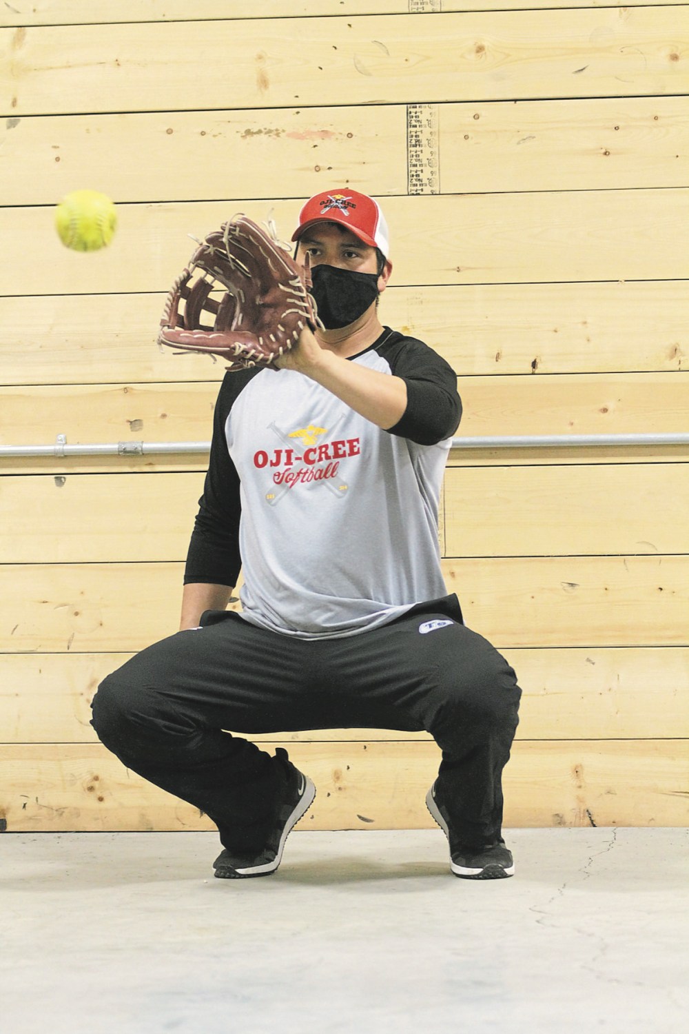 Thomas Friesen/The Brandon Sun
Patrick Leask started Oji-Cree Softball to bring the game to Indigenous communities in Manitoba, as well as bring boys' softball back to Westman.
