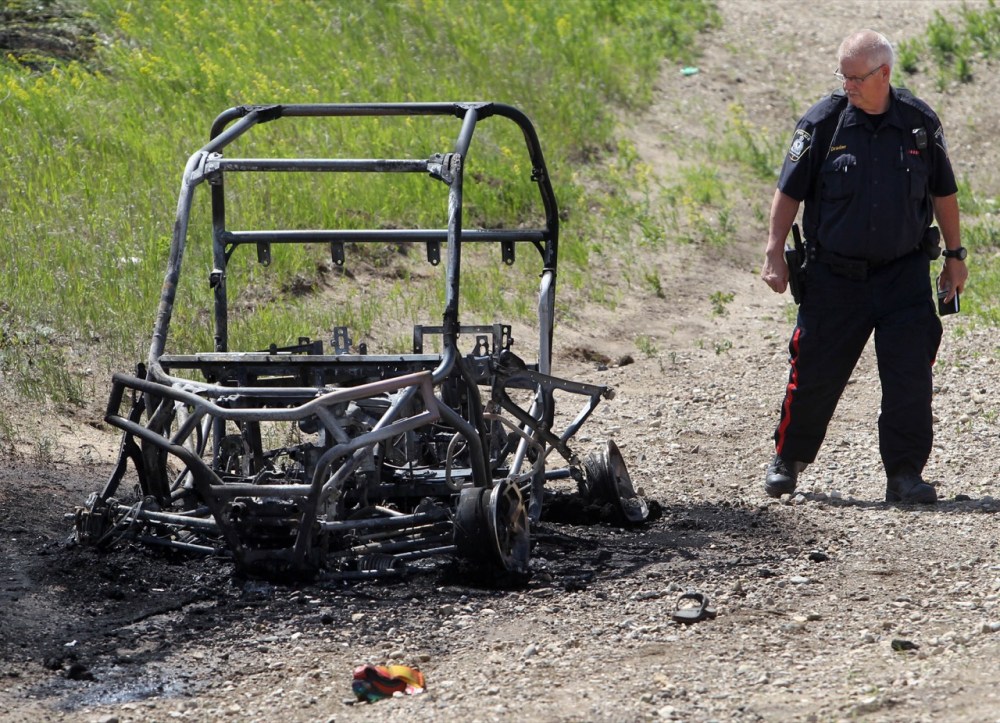 Driver burned in ATV fire – Brandon Sun