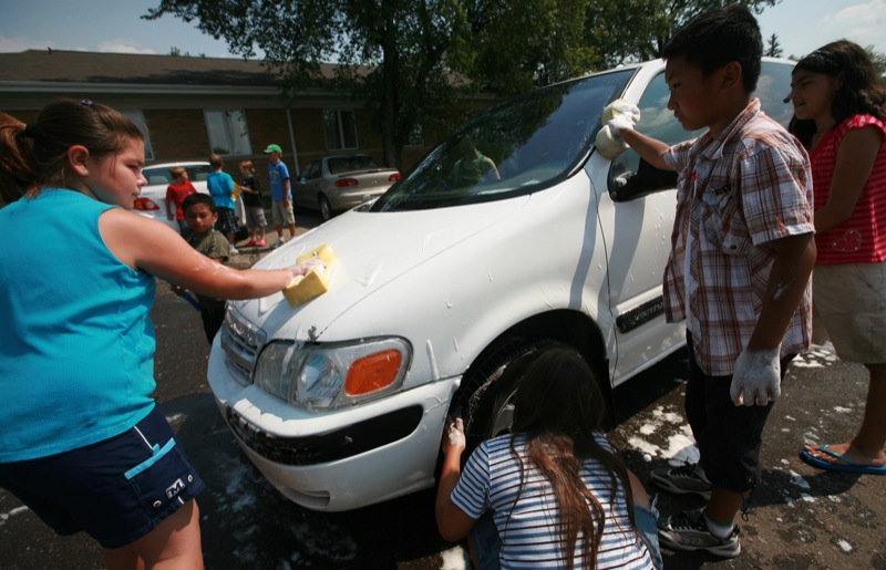 Working at the car wash Brandon Sun