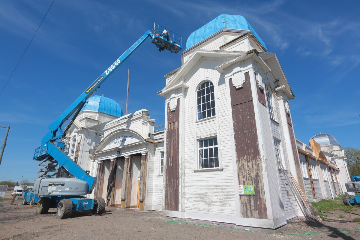 Dome Building centennial Brandon Sun
