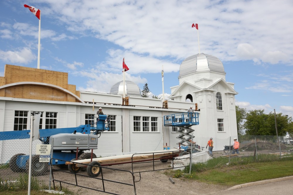 Dome Building centennial Brandon Sun