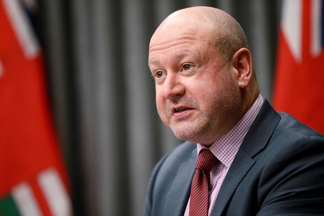 Chief provincial public health officer Dr. Brent Roussin announced the minimum interval between COVID-19 infection and vaccination has been decreased from six months to three, to get more people vaccinated against the latest variant. (File)