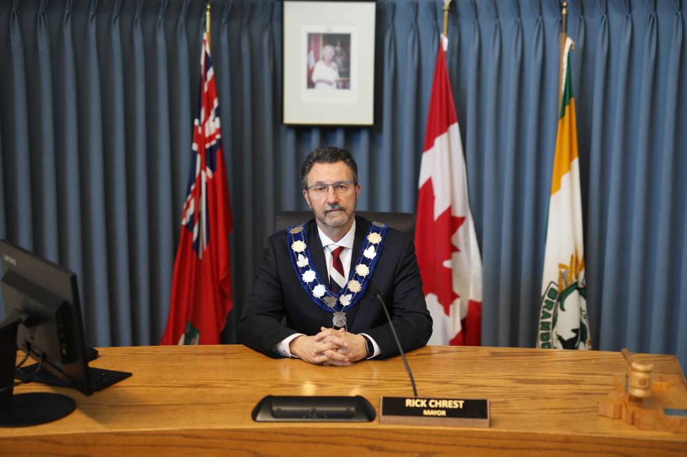 File
Mayor Rick Chrest says Brandon City Council's frequent informal meetings are just for informational purposes and no decisions are made during them.
