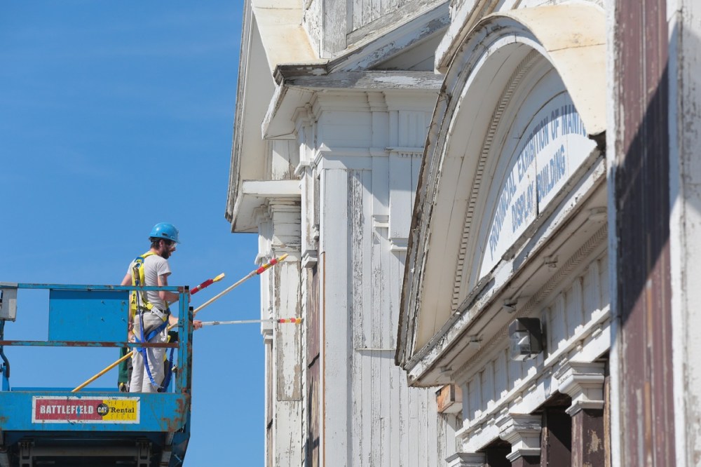 Dome Building centennial Brandon Sun