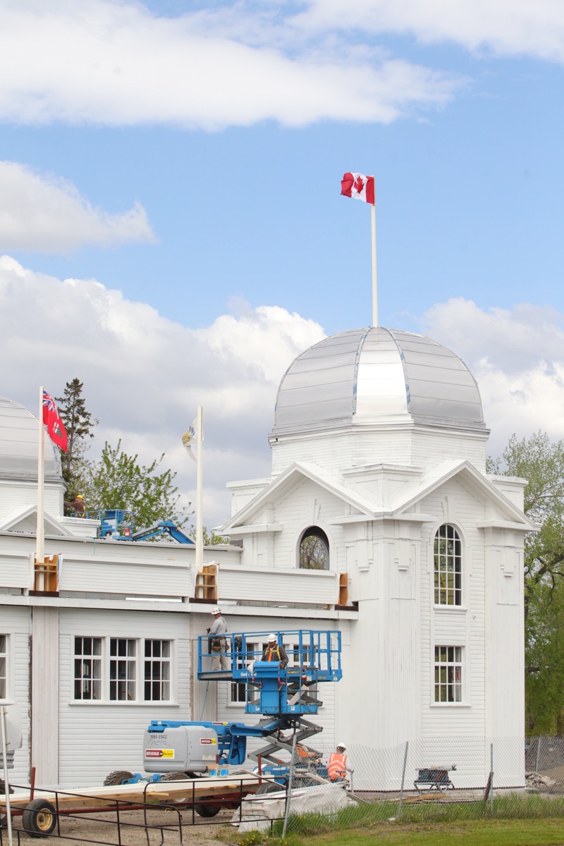 Dome Building centennial Brandon Sun