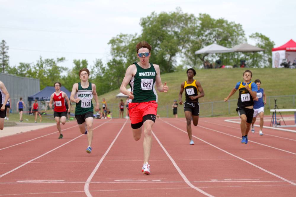 Simard takes home rare triple gold Brandon Sun