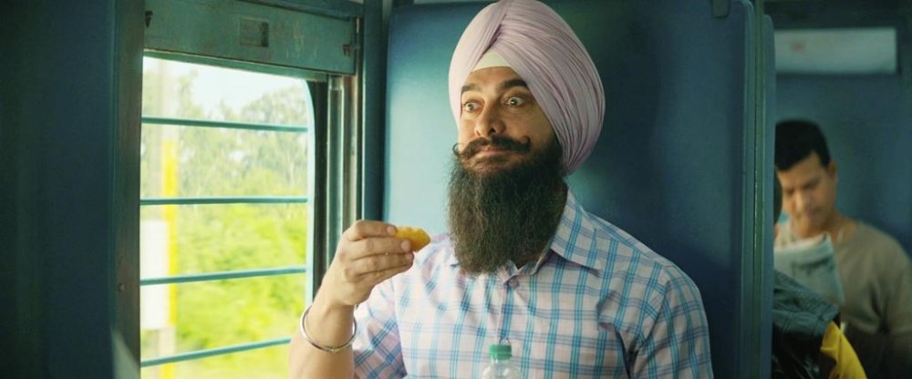This image released by Paramount Pictures shows Aamir Khan in a scene from