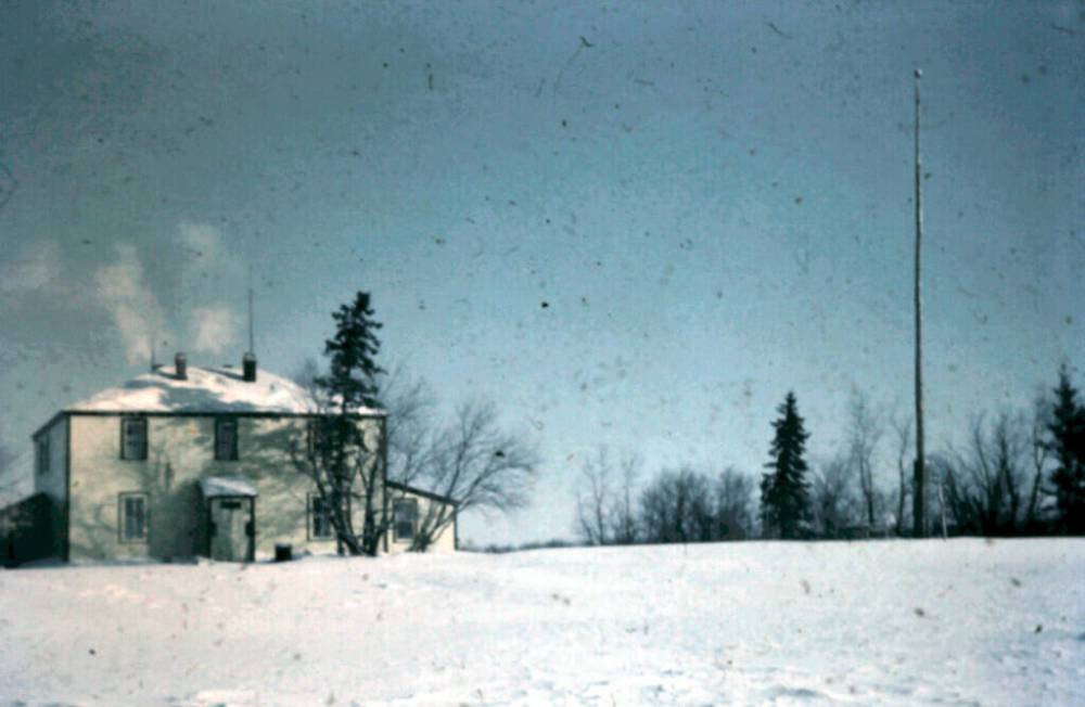 The historic main house, built in 1906, is seen at the Criddle-Vane homestead. It burned to the ground in 2014. (Submitted)
