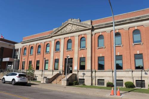 The exterior of Brandon&rsquo;s courthouse. (File)