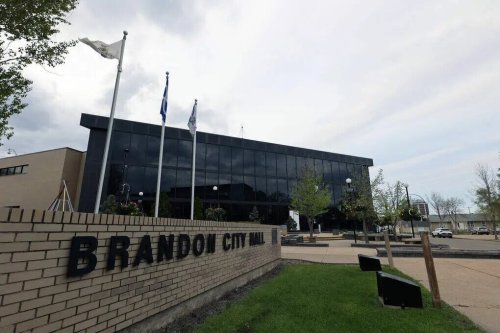 Brandon City Hall on Ninth Street. City hall is one of the services and businesses that will be closed for Thanksgiving Day. (File)