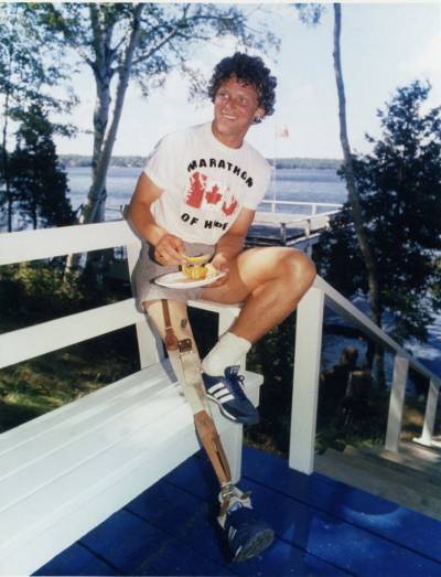 Terry Fox is shown in July of 1980. Monday is Terry Fox Day, a holiday in honour of the Canadian hero. Here is a list of hours for some businesses and services that day. (File)