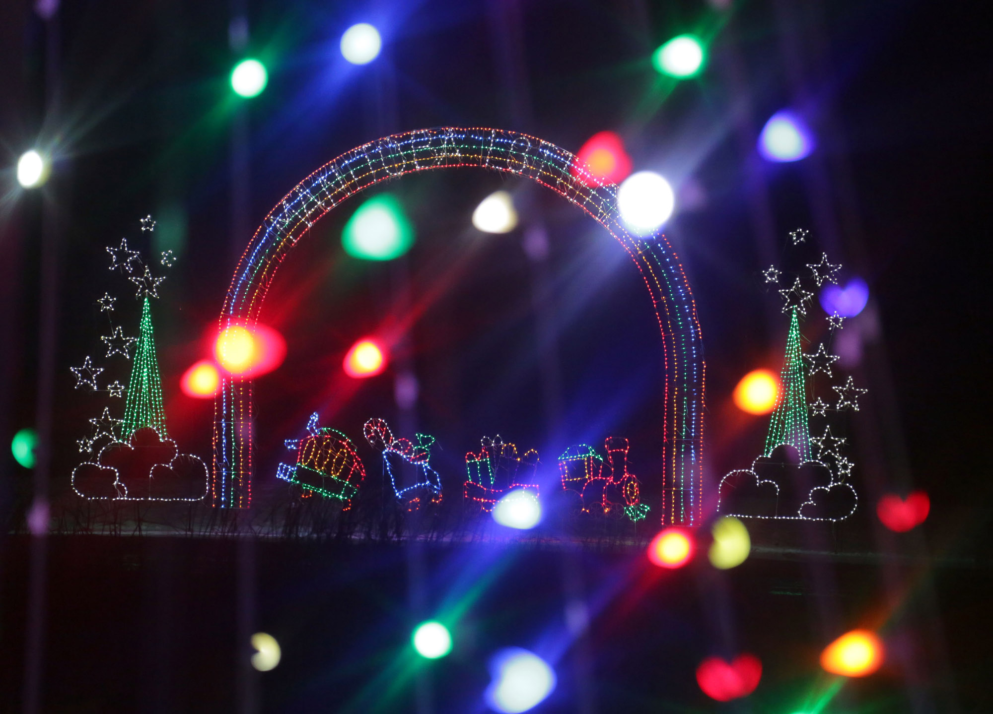 Waterfall of Lights open for season Brandon Sun