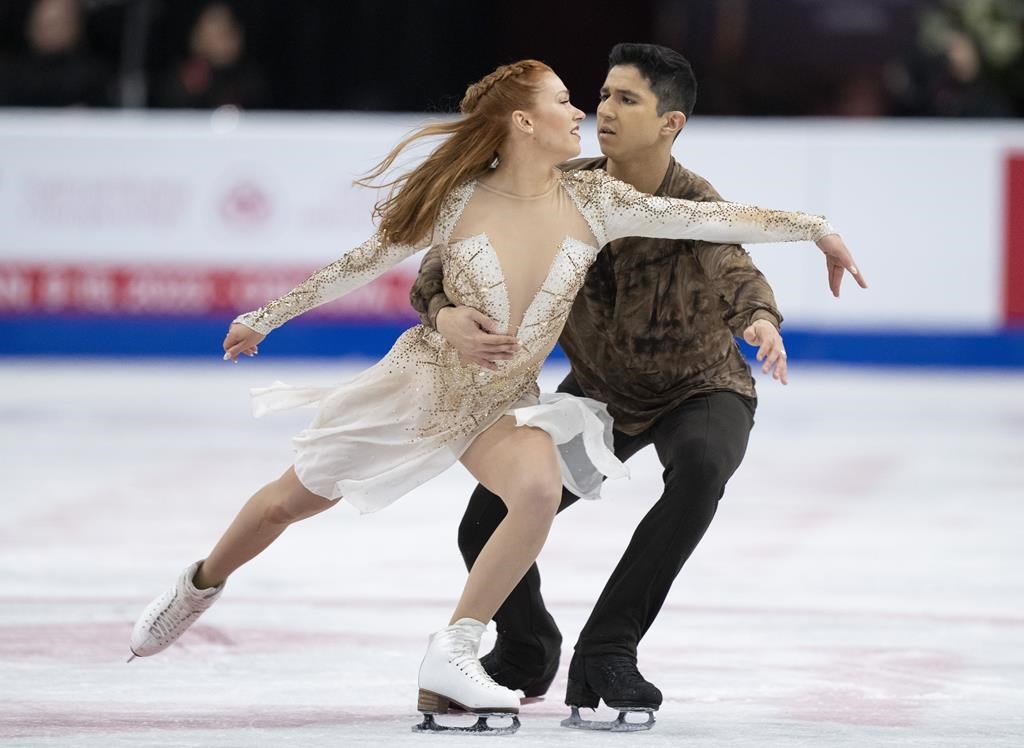 Canadian ice dancers Lajoie and Lagha win bronze at MK John Wilson