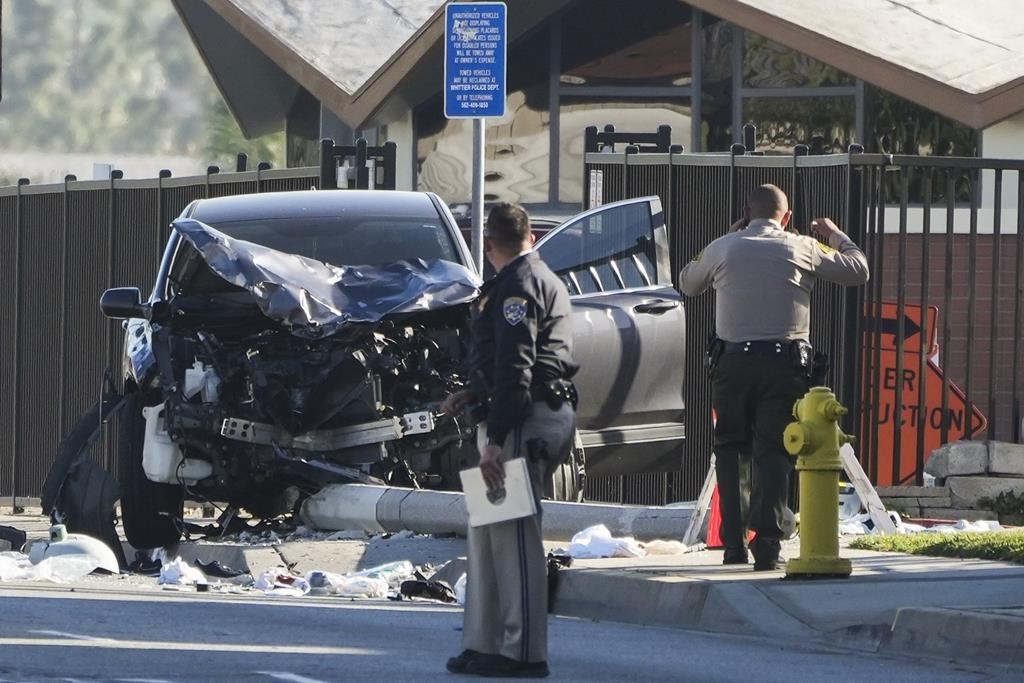 Driver arrested in crash into LA County sheriff’s recruits – Brandon Sun