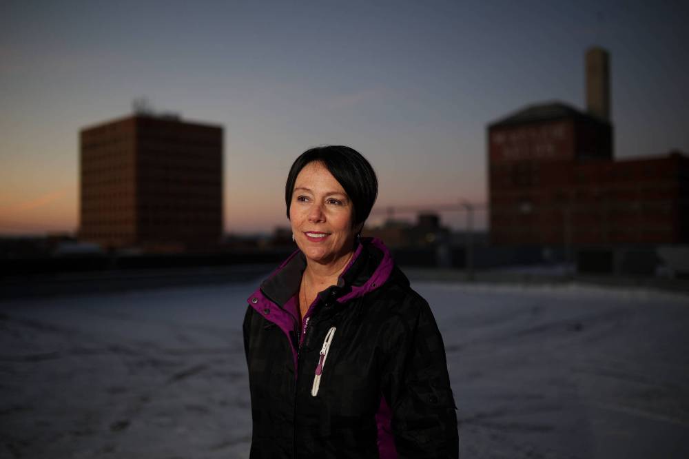 Michele McDougall, the Brandon Sun's new health reporter. (Tim Smith/The Brandon Sun)
