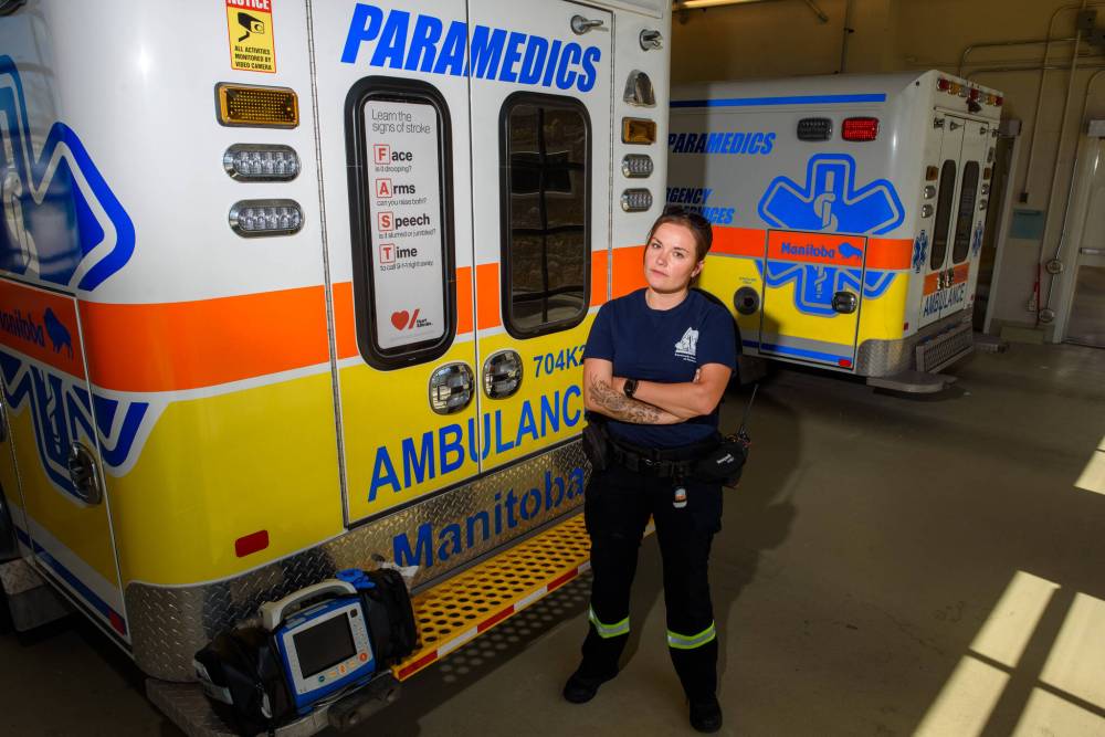 Rebecca Clifton, administrative director of the Paramedic Association of Manitoba, said interest in the RRC advanced care paramedic program would be higher if there were opportunities for career advancement. (Winnipeg Free Press)