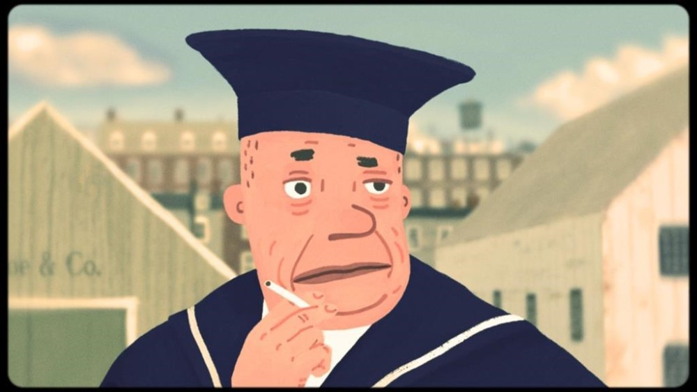 A scene from the animated short film