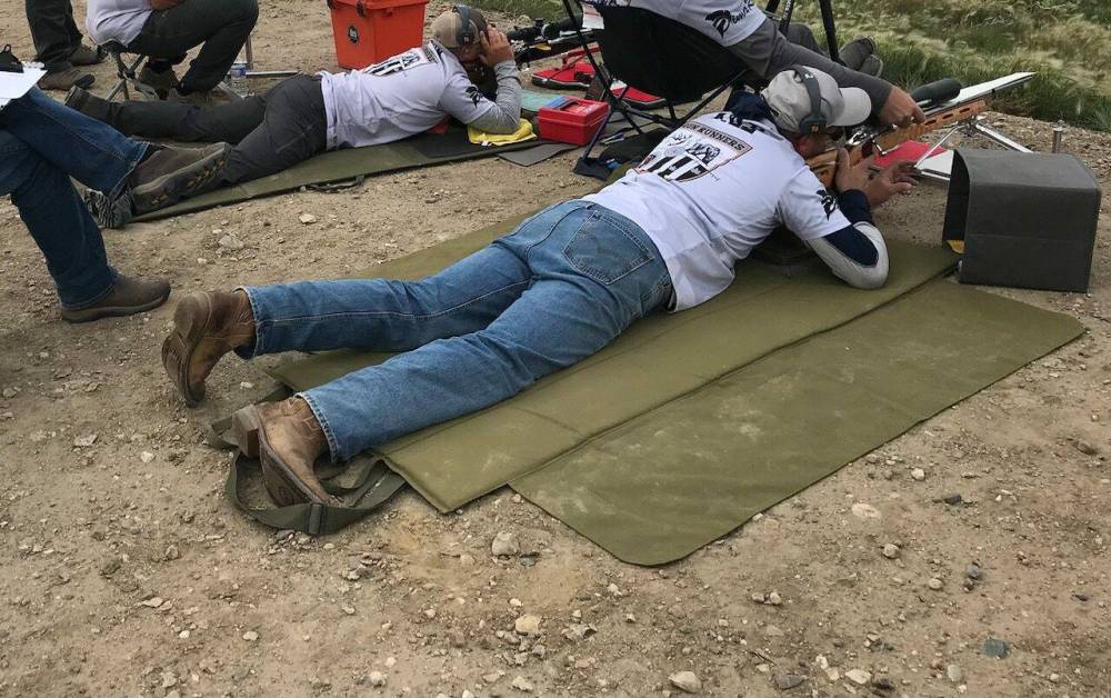 In F-Class competition, shooters fire from the prone position using a rest and telescopic sights. It’s a form of shooting invented by a Canadian, and its popularity has spread worldwide. (Submitted photos)